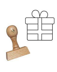 Weihnachtsstempel 08 Holz Motiv Geschenk  
