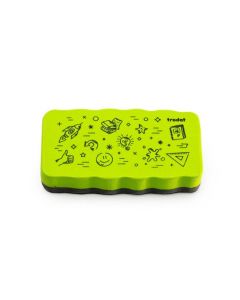 trodat magnetischer Whiteboard Schwamm grün  