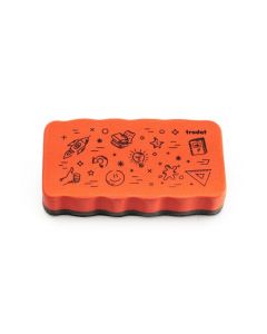 trodat magnetischer Whiteboard Schwamm rot  