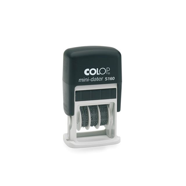Colop Mini Dater S160 Text und Datum  BLAU