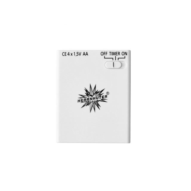 Batteriehalter mit Timer zur Beleuchtung von 1 Stern  