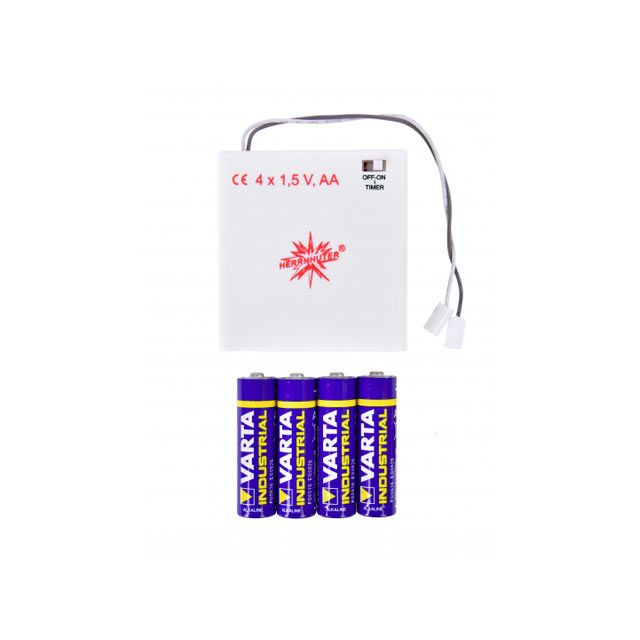 Batteriehalter mit Timer zur Beleuchtung von 1 Stern