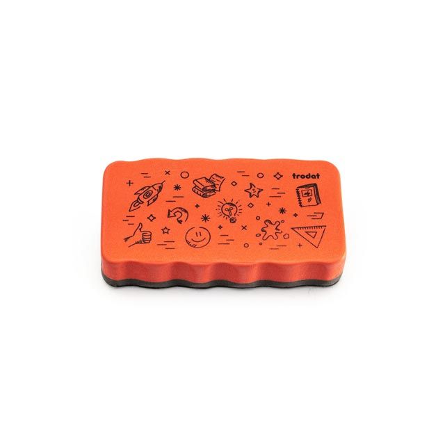 trodat magnetischer Whiteboard Schwamm rot  