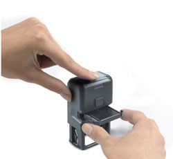 Farbkissen entnehmen