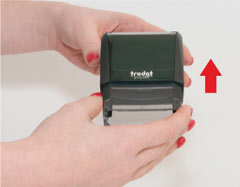 Sperre lösen und Probeabdruck machen