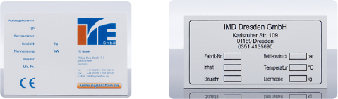 Stempelfarbe für Metall