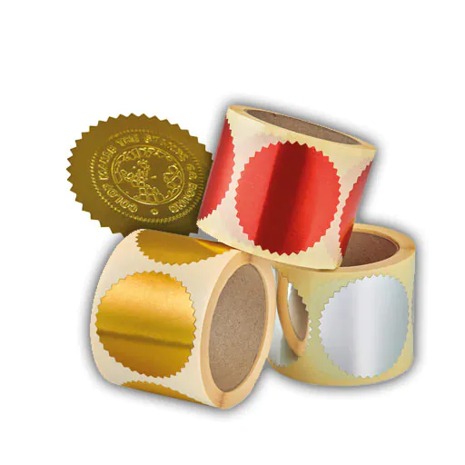 Prägezangen-Haftetiketten