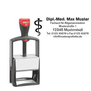 Arztstempel online kaufen als Modell Colop Classic Line