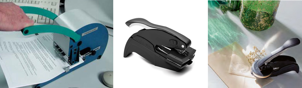 Tischprägezangen Handprägezangen