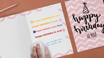 Einladungen gestalten mit E-Mark