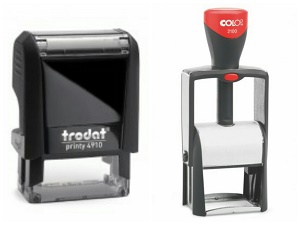 Firmenstempel Automatik Trodat und Colop 