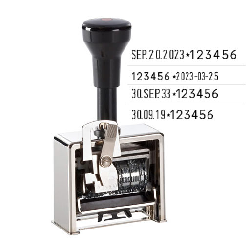 Reiner Modell 9 ist ein beliebter Paginierstempel