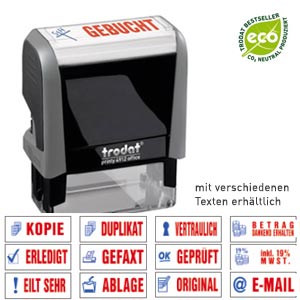 Firmenstempel Gebucht