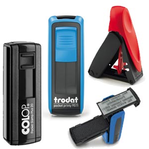 Firmenstempel als Taschenstempel zum Mitnehmen