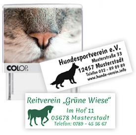 Vereinsstempel bringen Persönlichkeit in Ihren Verein