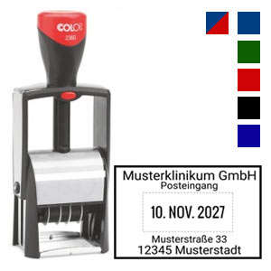 Datumstempel für Posteingang Colop Classic 2360
