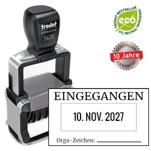 Trodat Professional 5430 Stempel selbst gestalten