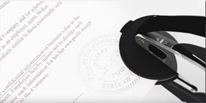 Anwendungsbeispiel Prägezange für Notar