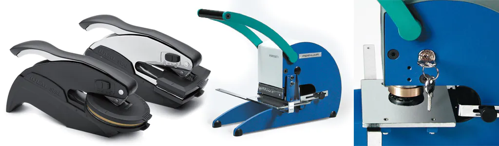 Handprägezangen Tischprägezangen