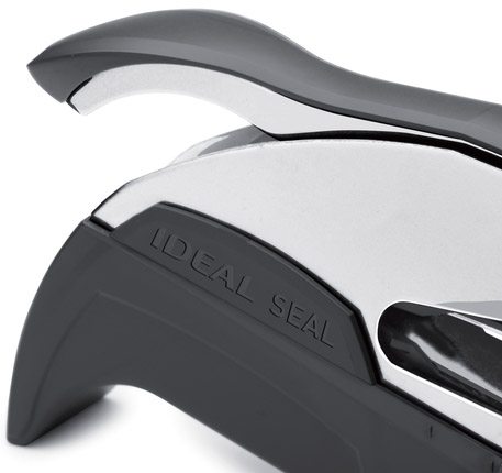 Trodat Prägezange rechteckig Gehäuse Chrom