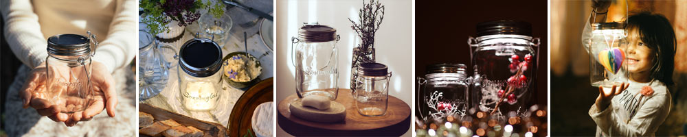 Das intelligente Sonnenglas für Dekoration, als Geschenk oder einfach zum geniessen.