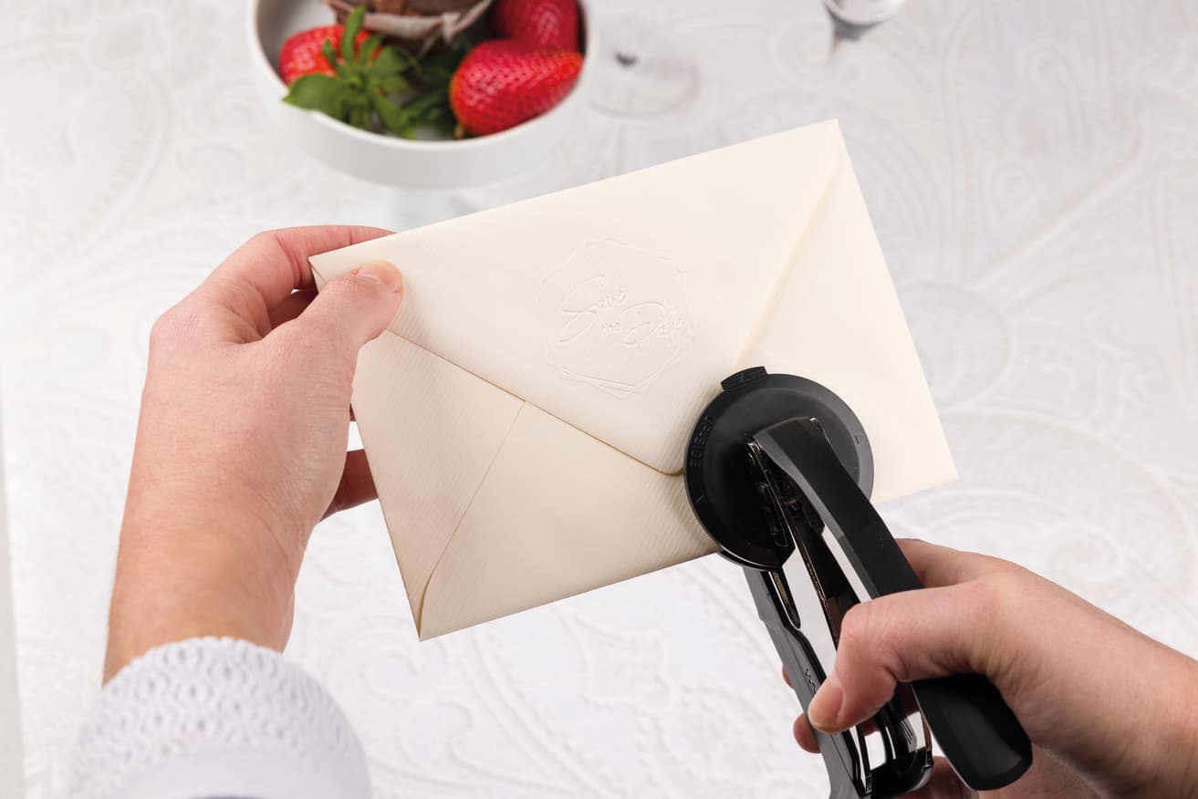 Anwendung runde Prägezange